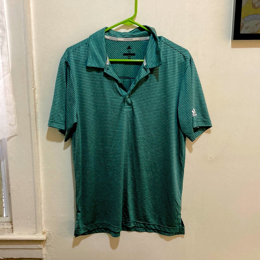 Men’s Adidas Golf Polo Medium Green